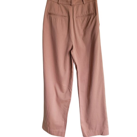 ba&sh 100% cotton blush tan trousers size XS - Picture 2 of 13